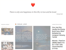 Tablet Screenshot of loveforquotes.com
